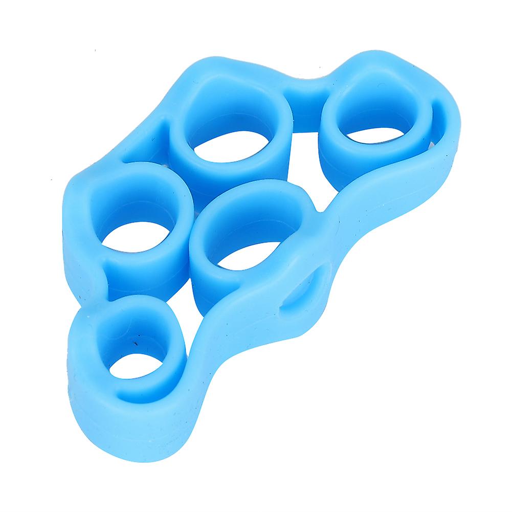 Portable Finger Strength Training Exercise Ring Resistance Loop Hand Grips Strengthenerlake Blue