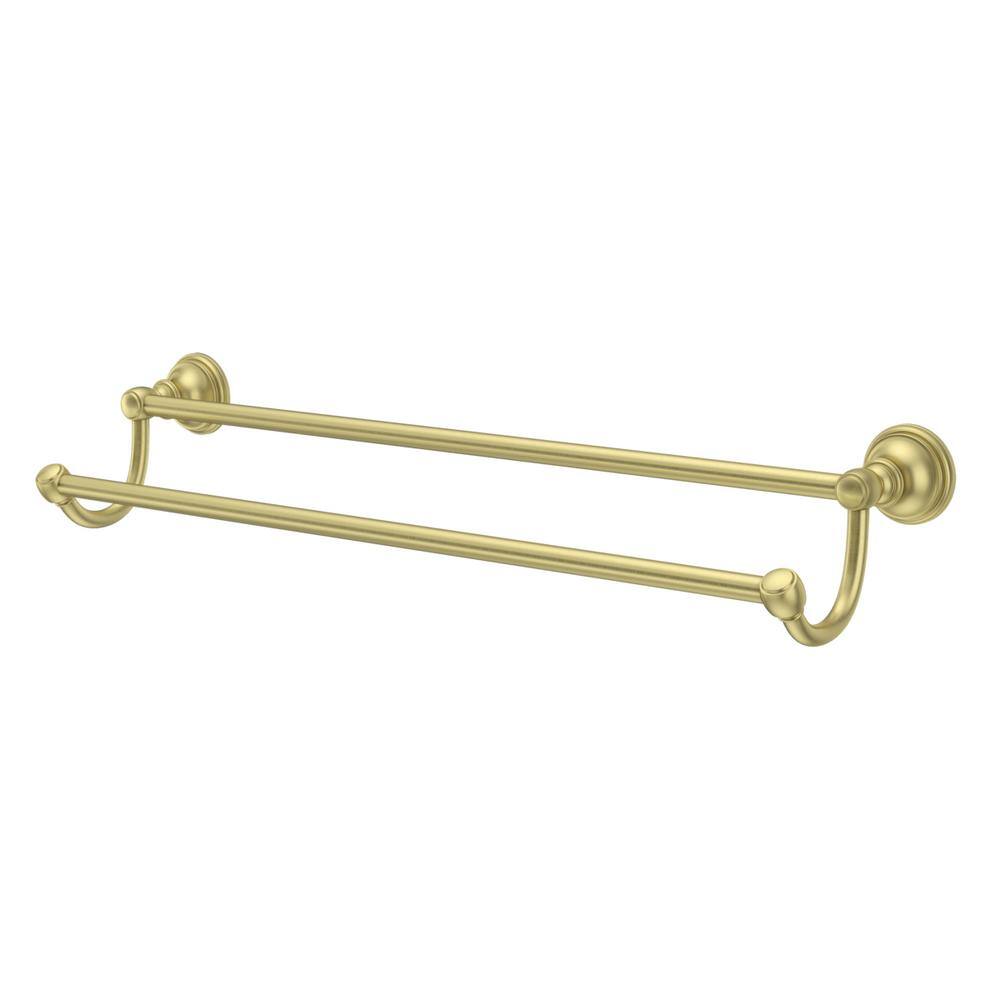 Pfister Tisbury 24 in. Double Towel Bar in Brushed Gold BTB-TB2BG