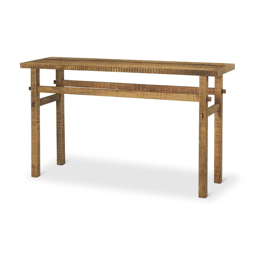 Rosie Small Blonde Wood Console Table