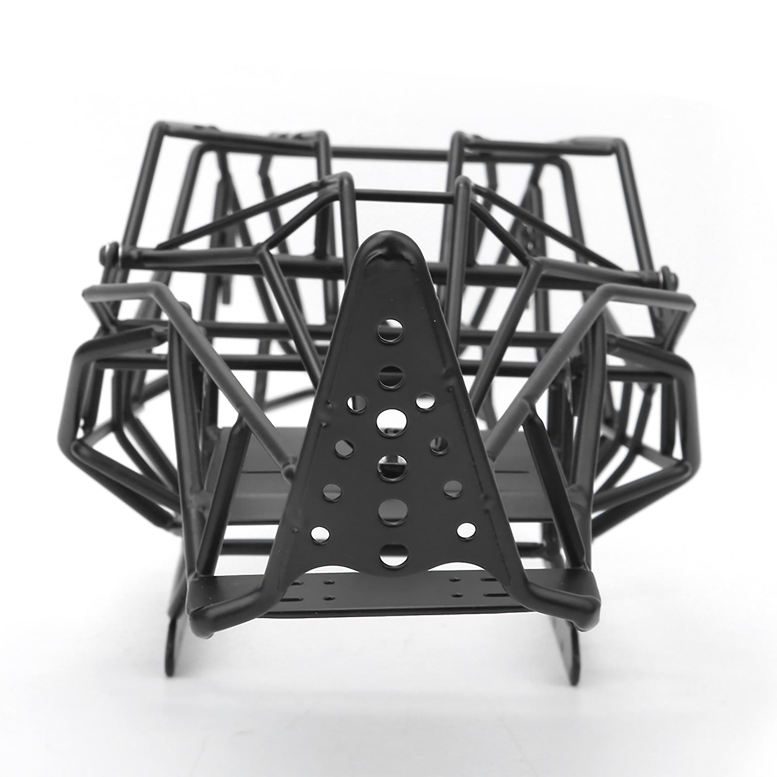 Black Metal Welding Roll Cage Frame Body Chassis For Axial Wraith 1/10 Scale Rc Carblack