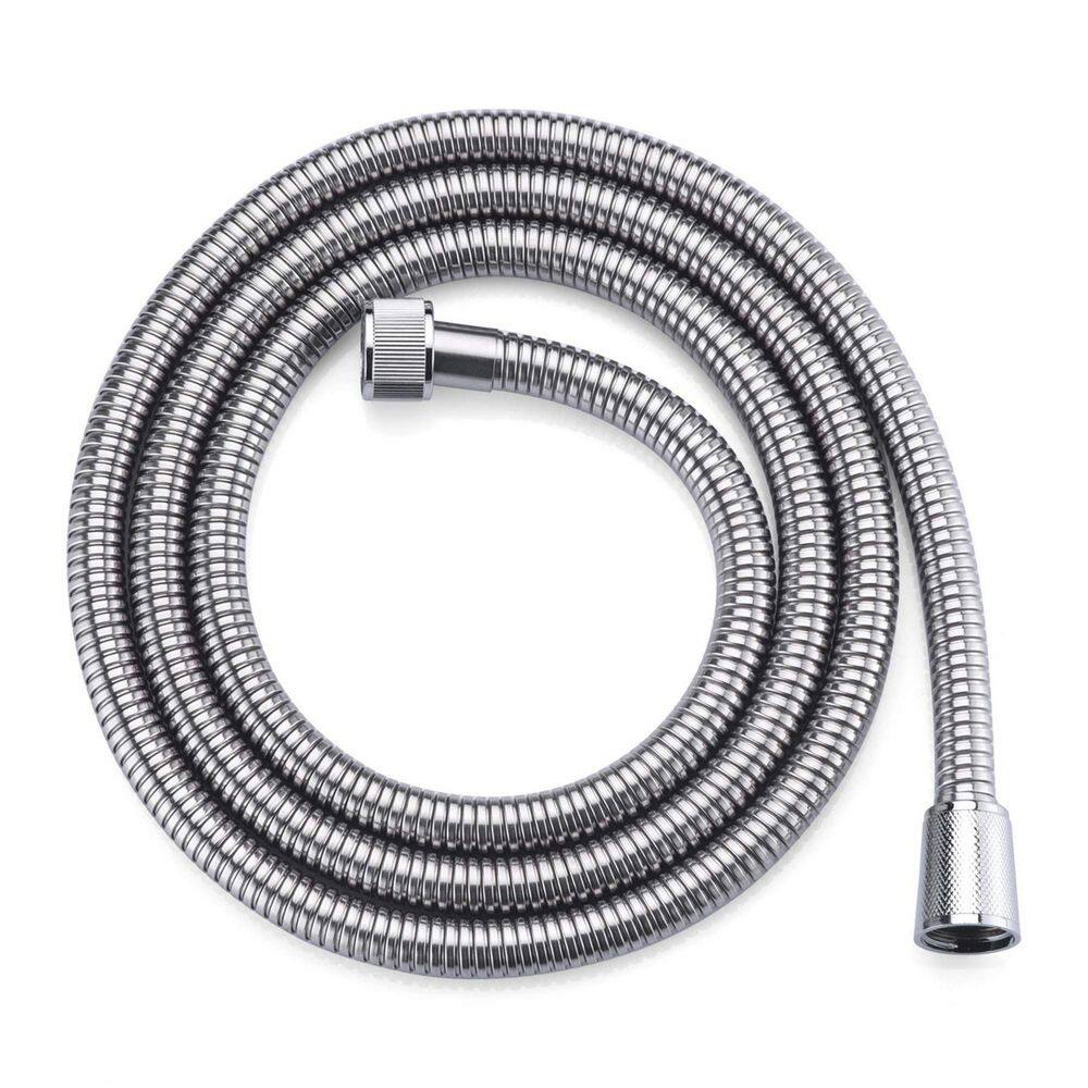 Nestfair 71 in. Stainless Steel Shower Hose in Brushed Nickel SX-DR501N