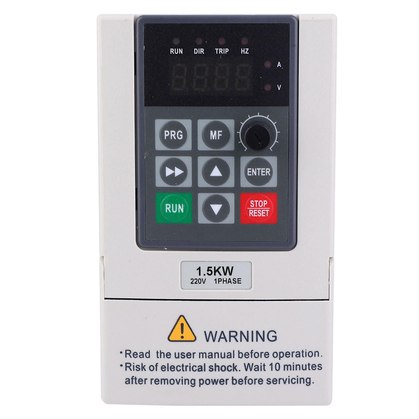 1.5kw Single Phase To 3 Phase 220v Variable Frequency Converter Inverter