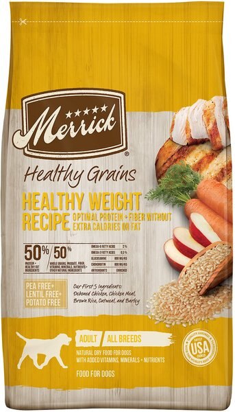 Merrick Healthy Grains Healthy Weight Recipe Dry Dog Food