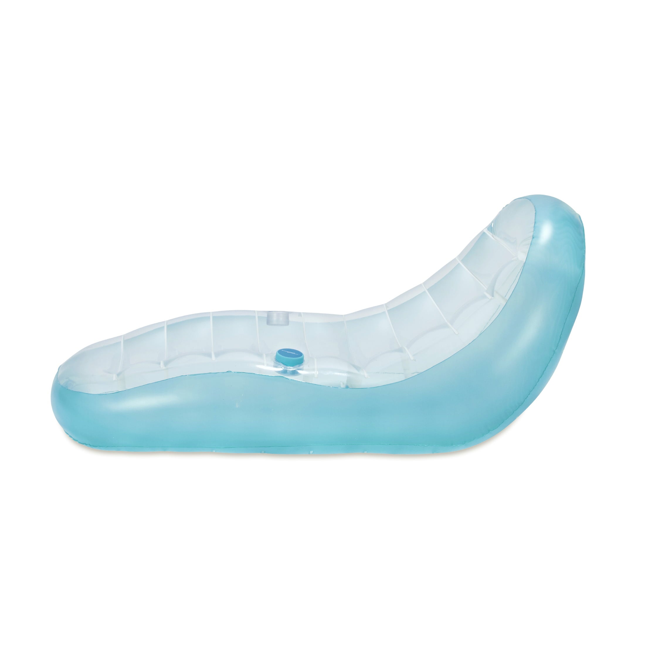 Summer Waves H2O Beats Ergo Lounge Pool Float, Blue, for Adults, Unisex