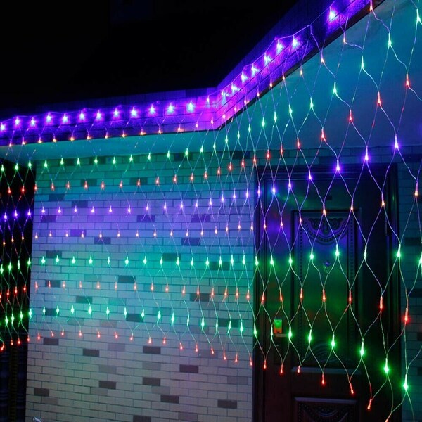 LED Net Grid String Light Decorate Garden Fairy Light， Christmas Light Shopping - The Best Deals on String Lights | 40787072