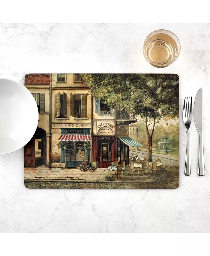 Pimpernel Parisian Scenes Placemats Set of 4