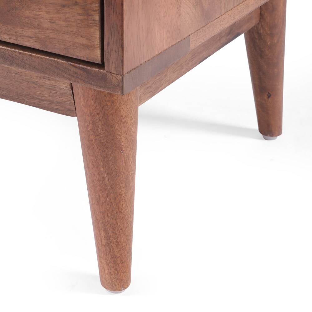 Rabun Indoor Mango Wood Handcrafted 3 Drawer Chest by Christopher Knight Home