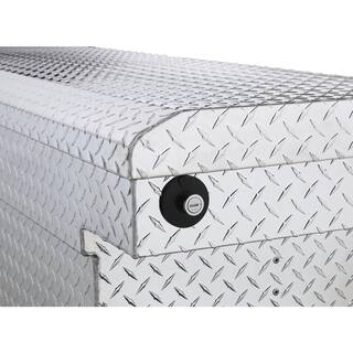 Delta 72.125 Diamond Plate Aluminum Full Size Crossbed Truck Tool Box 1701000