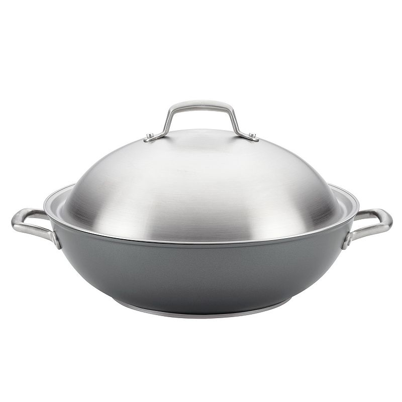 Anolon Accolade Hard-Anodized Precision Forge Wok