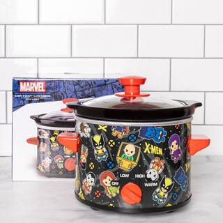 Uncanny Brands 2 qt. Marvel's X-Men Black Slow Cooker SC2-MVX-XMN