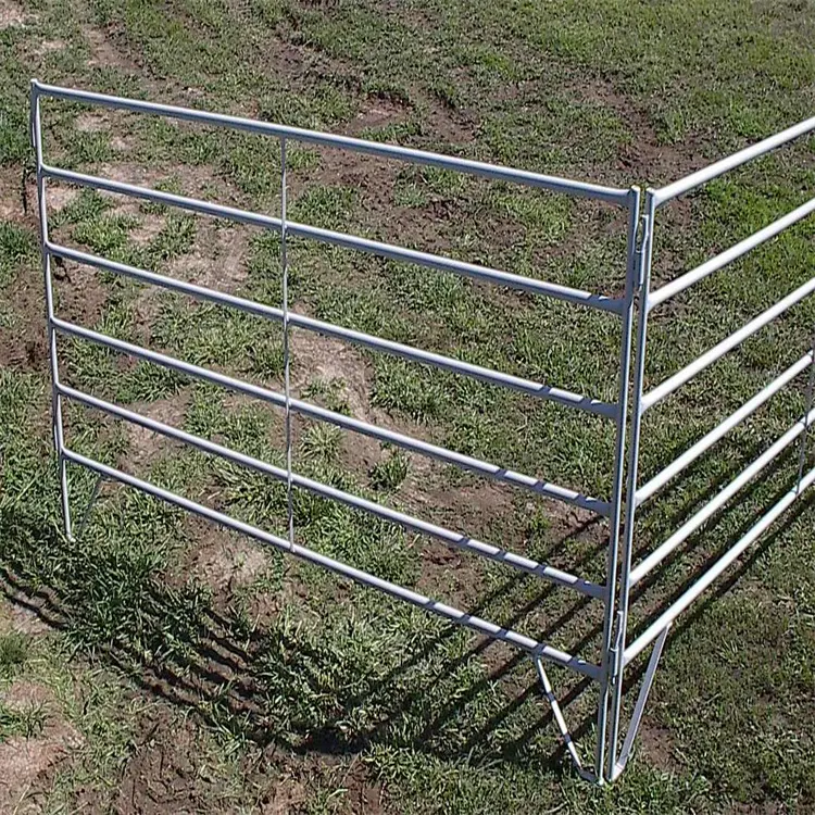 Galvanized heavy duty horse cattle steel panels