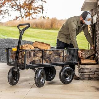 GORILLA CARTS 6 cu. ft. Steel Utility Garden Cart GCG-1200