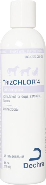 TrizCHLOR 4 Shampoo for Dogs， Cats and Horses