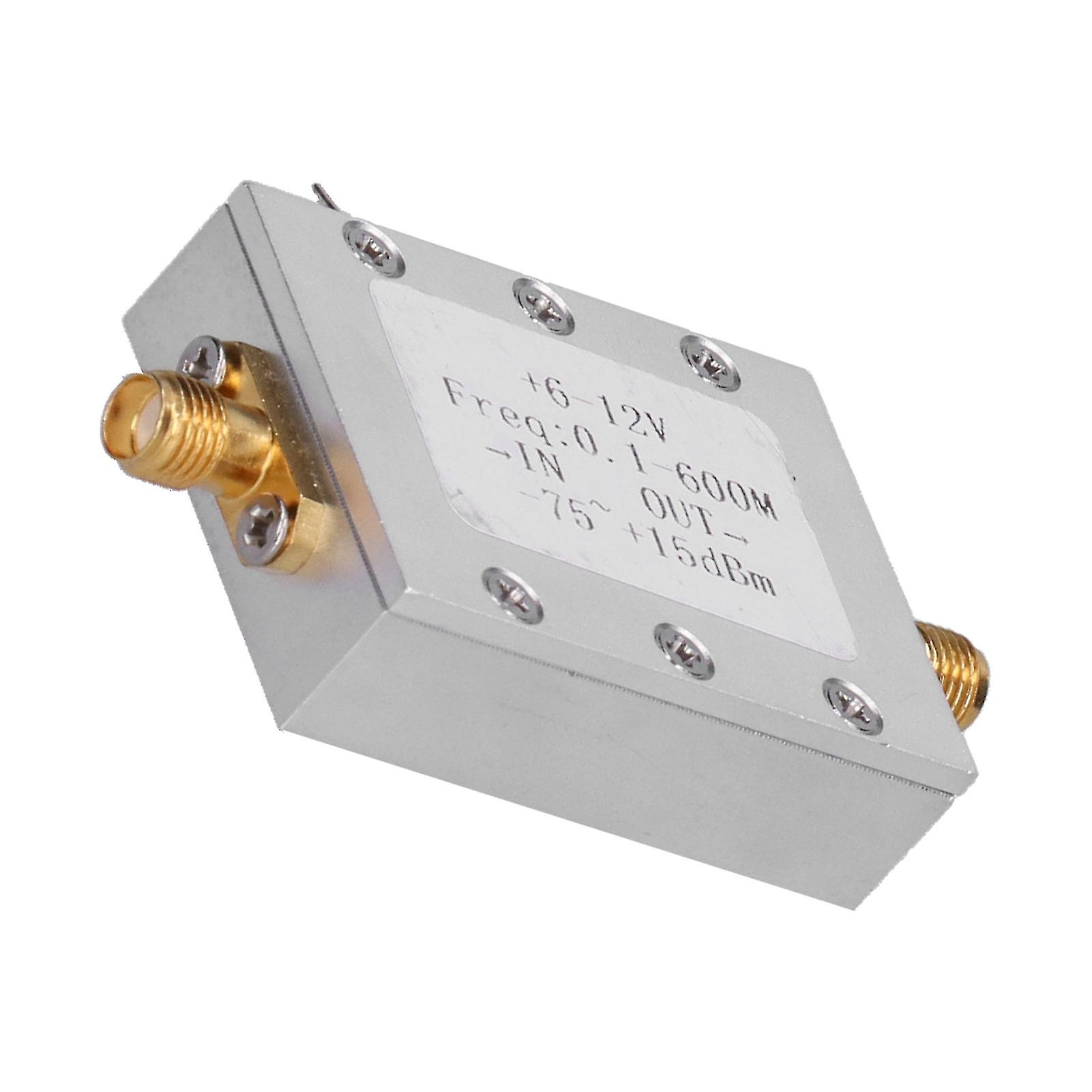 0.1600M 75~+15dBm Power Meter AD8307 Logarithmic Testing Detector Module Relay High Power with Shell