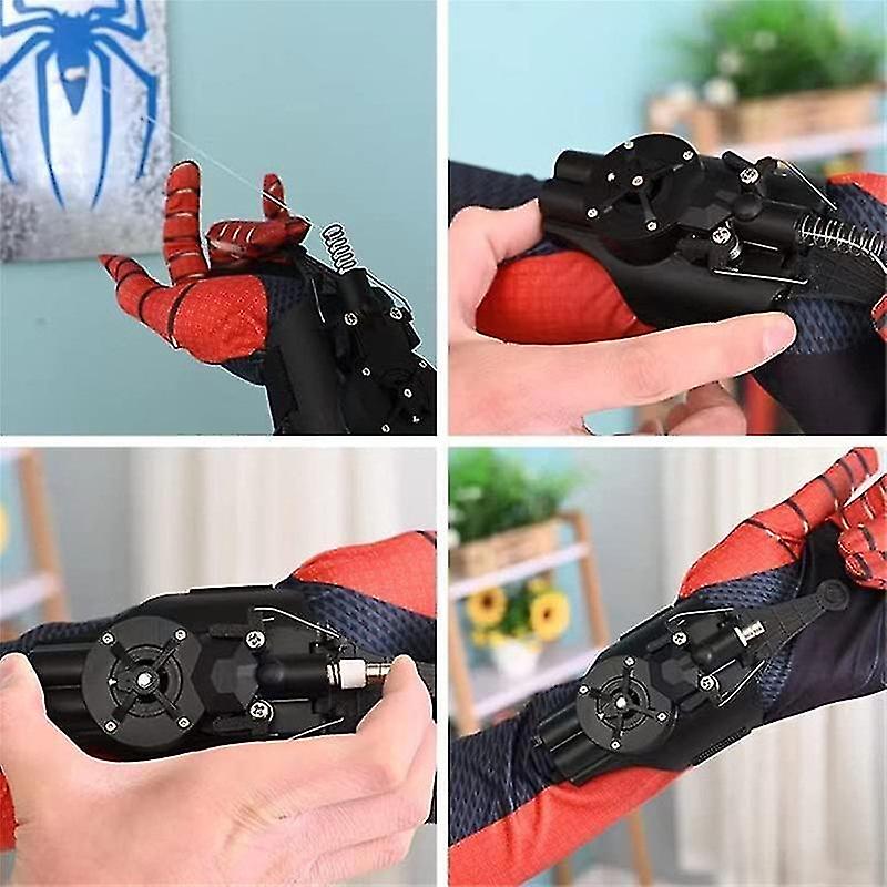 Web Shooters， Spider Silk Launcher For Kids Usb Charging， Rope Launcher