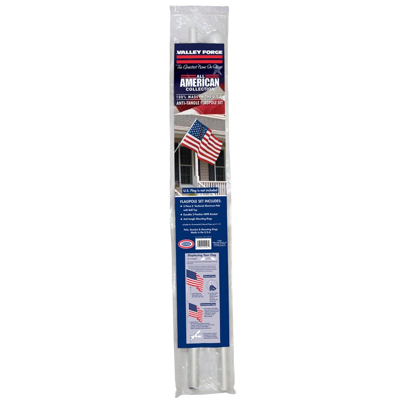 FLAG POLE ANTI-TNGL 6'