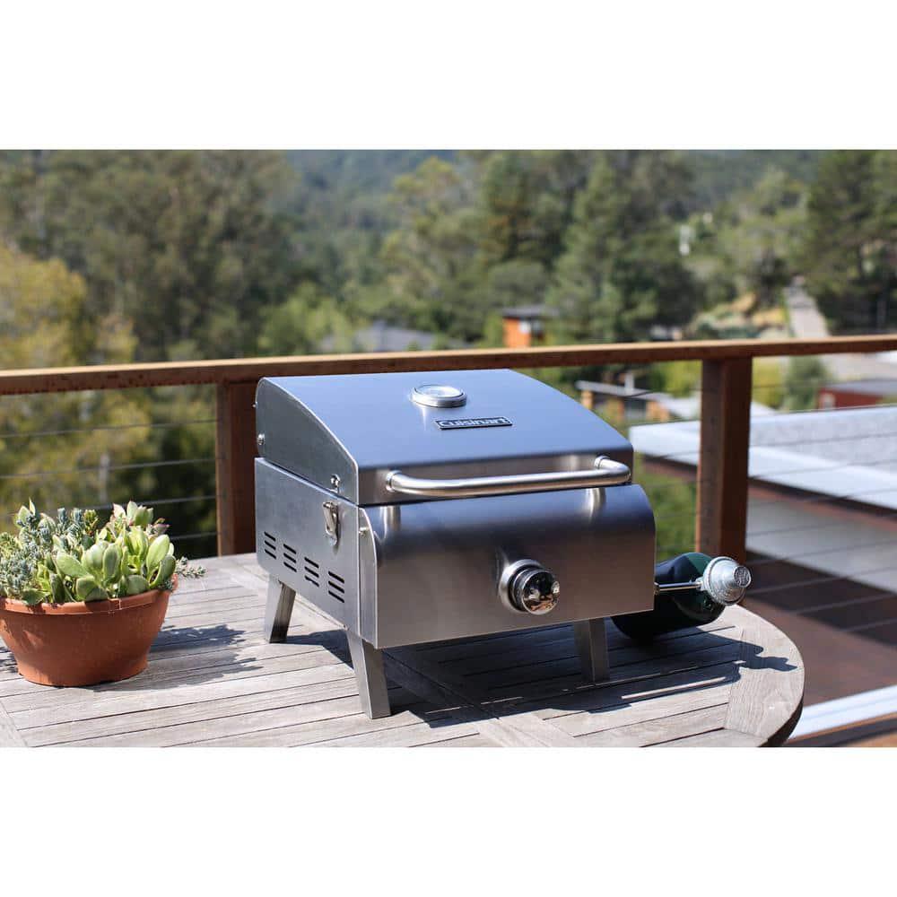 Cuisinart Professional Portable Propane Gas Grill in Stainless Steel