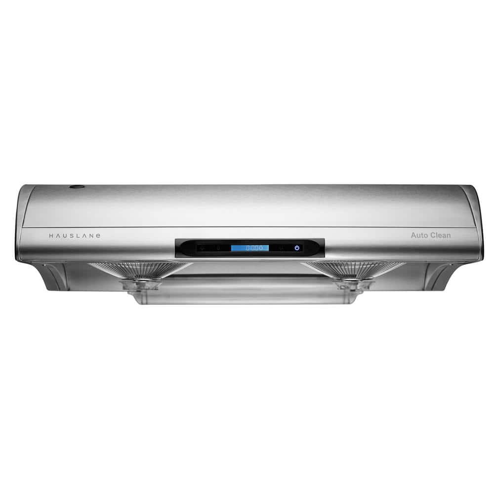 HAUSLANE 30 in Ducted Under Cabinet Range Hood with 3Way Venting Incandescent Lamp SelfClean in Stainless Steel