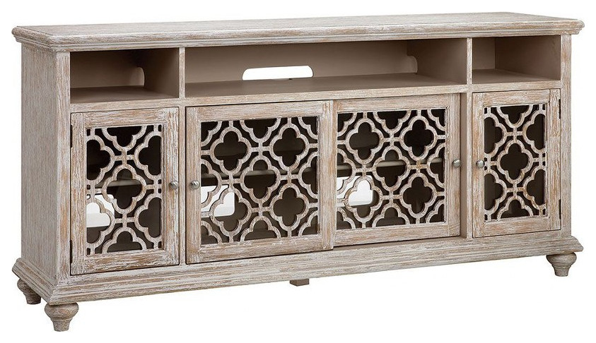 72 Inch Entertainment Console   Furniture   Console   2499 BEL 4227956   Bailey   Mediterranean   Entertainment Centers And Tv Stands   by Bailey Street Home  Houzz