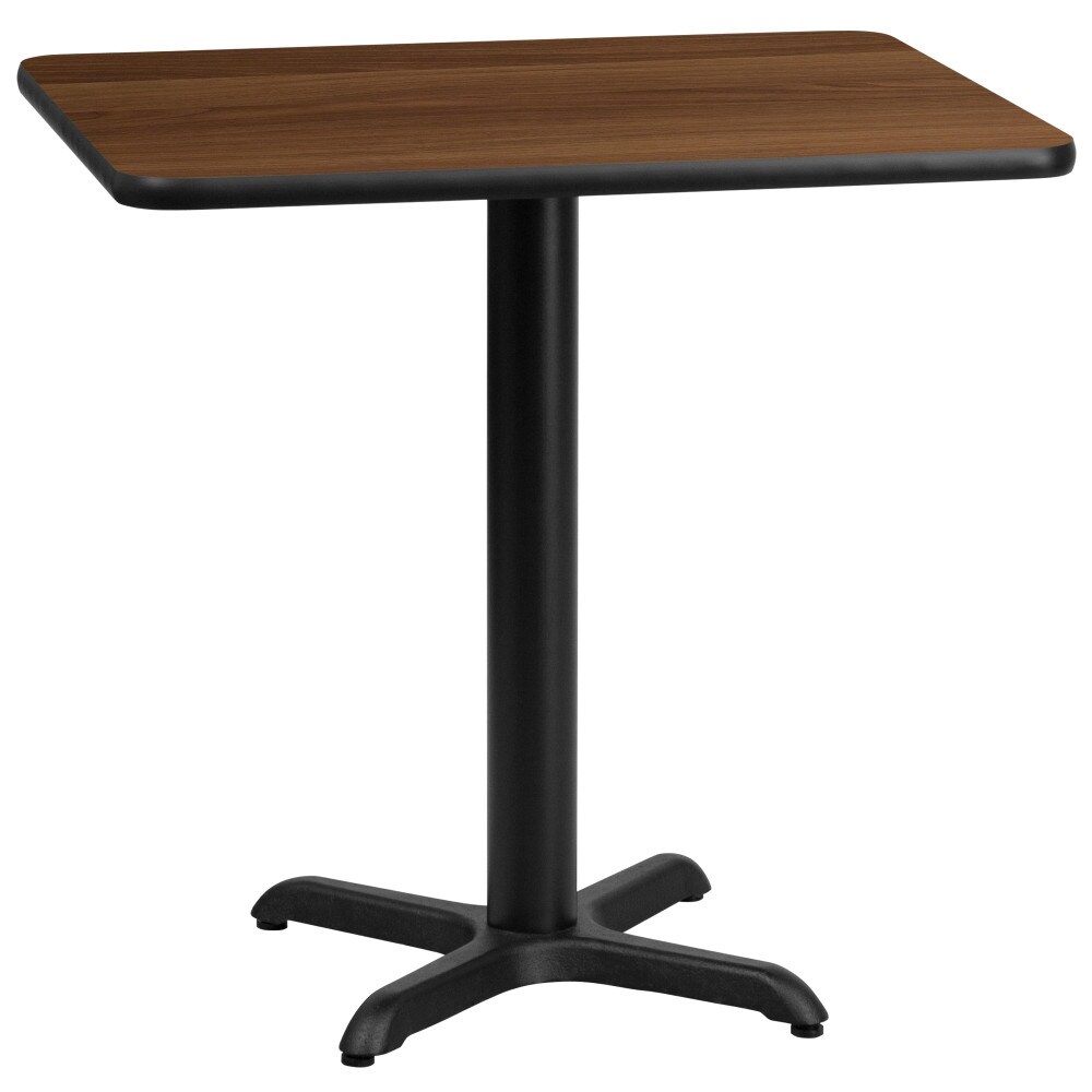 24'' x 30'' Rectangular Laminate Table Top with 22'' x 22'' Table Height Base   24\