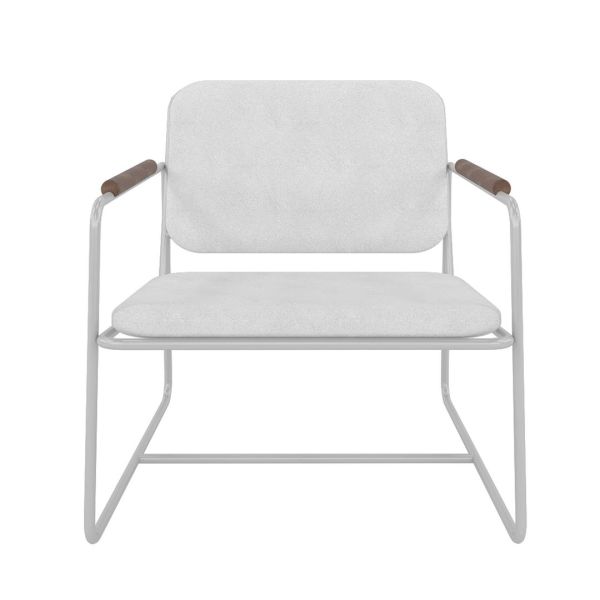 Whythe Low Accent Chair 2.0 in White