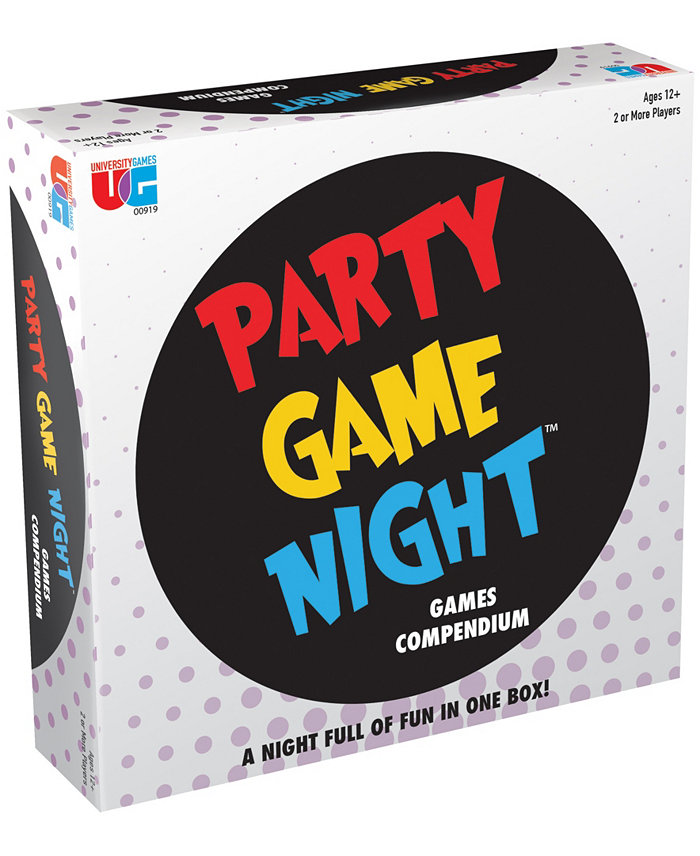 University Games Party Game Night Games Compendium Set  402 Piece