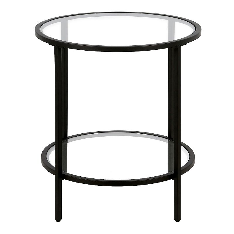 Finley and Sloane Round Sivil End Table