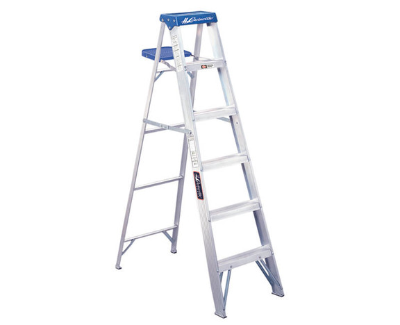 Louisville Ladder AS2104 4' Aluminum Step Ladder W...