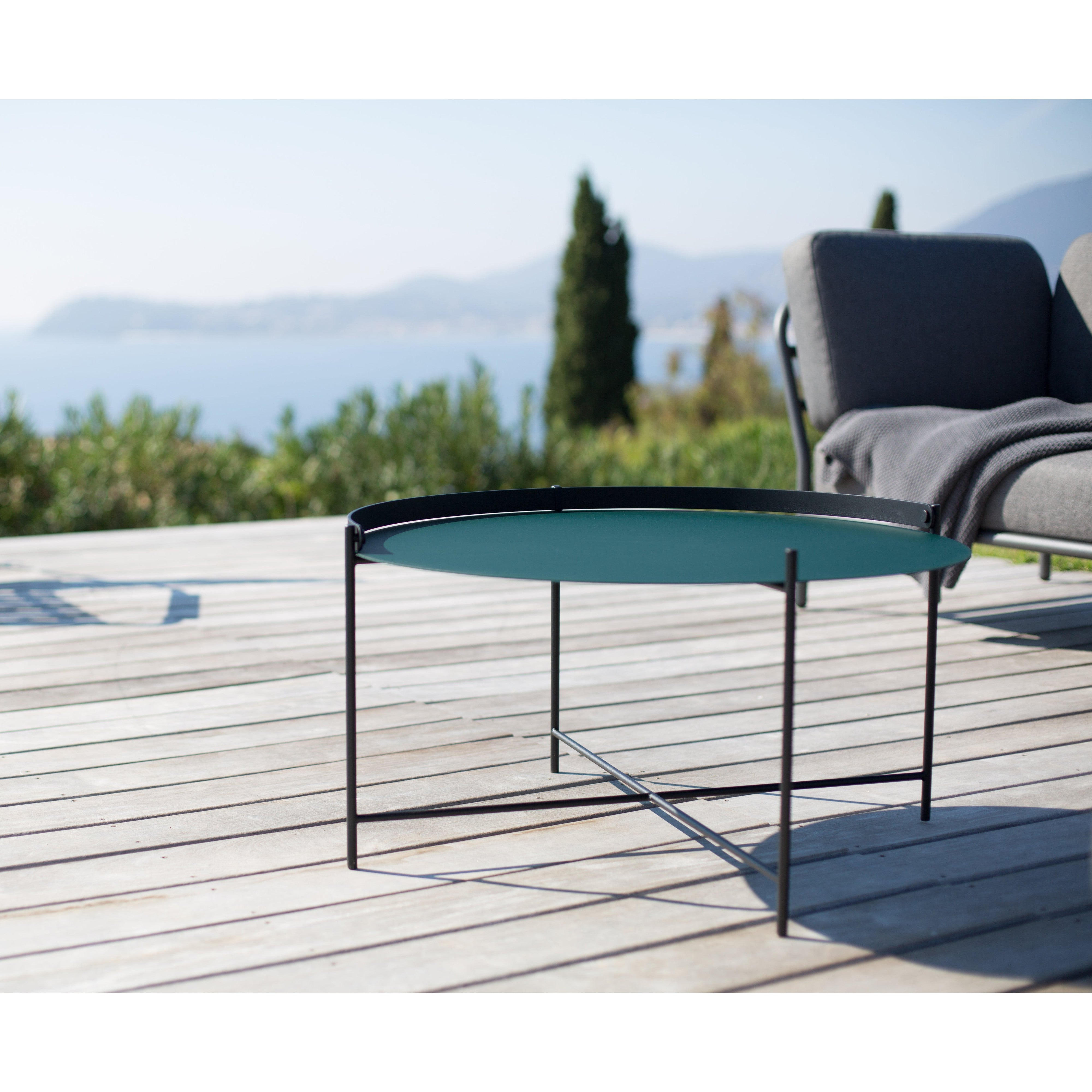 HOUE Edge Outdoor Tray Tables - 3 Sizes - Sleek Danish Design