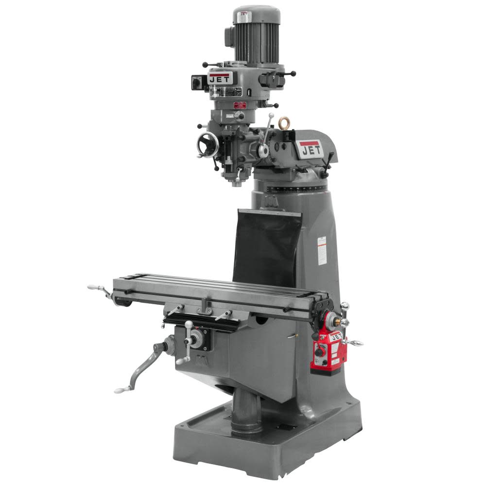 JTM-1， Mill with X-Axis Powerfeed ;