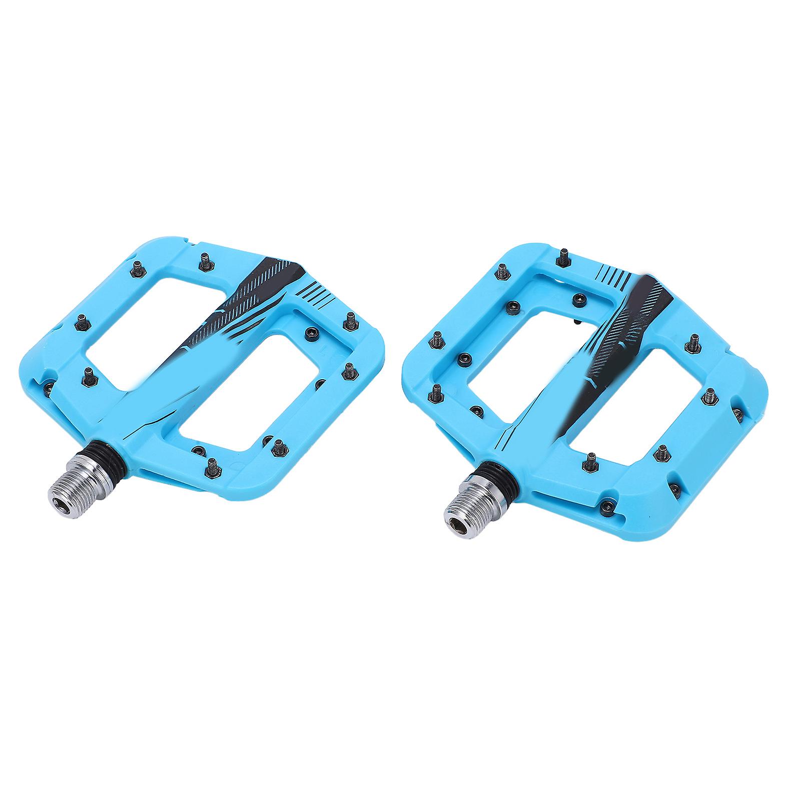 2pcs Anti Skid Mountain Bike Pedal Sealed Bearing Design Metal Bicycle Pedal For Cycling