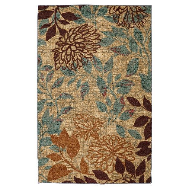 8 x27 x10 x27 Floral Area Rug Ivory multi Mohawk