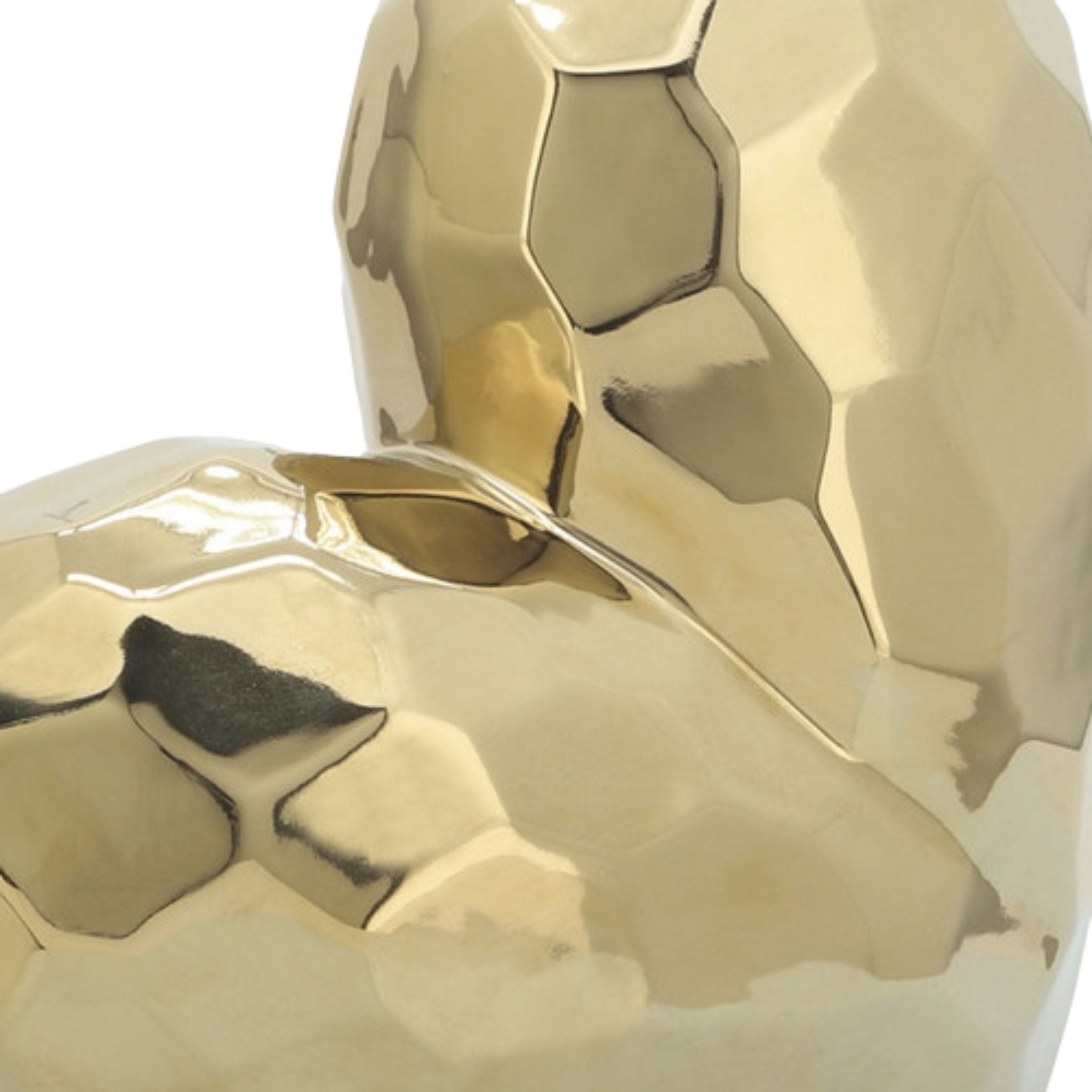 Gold Ceramic Heart 13216-01