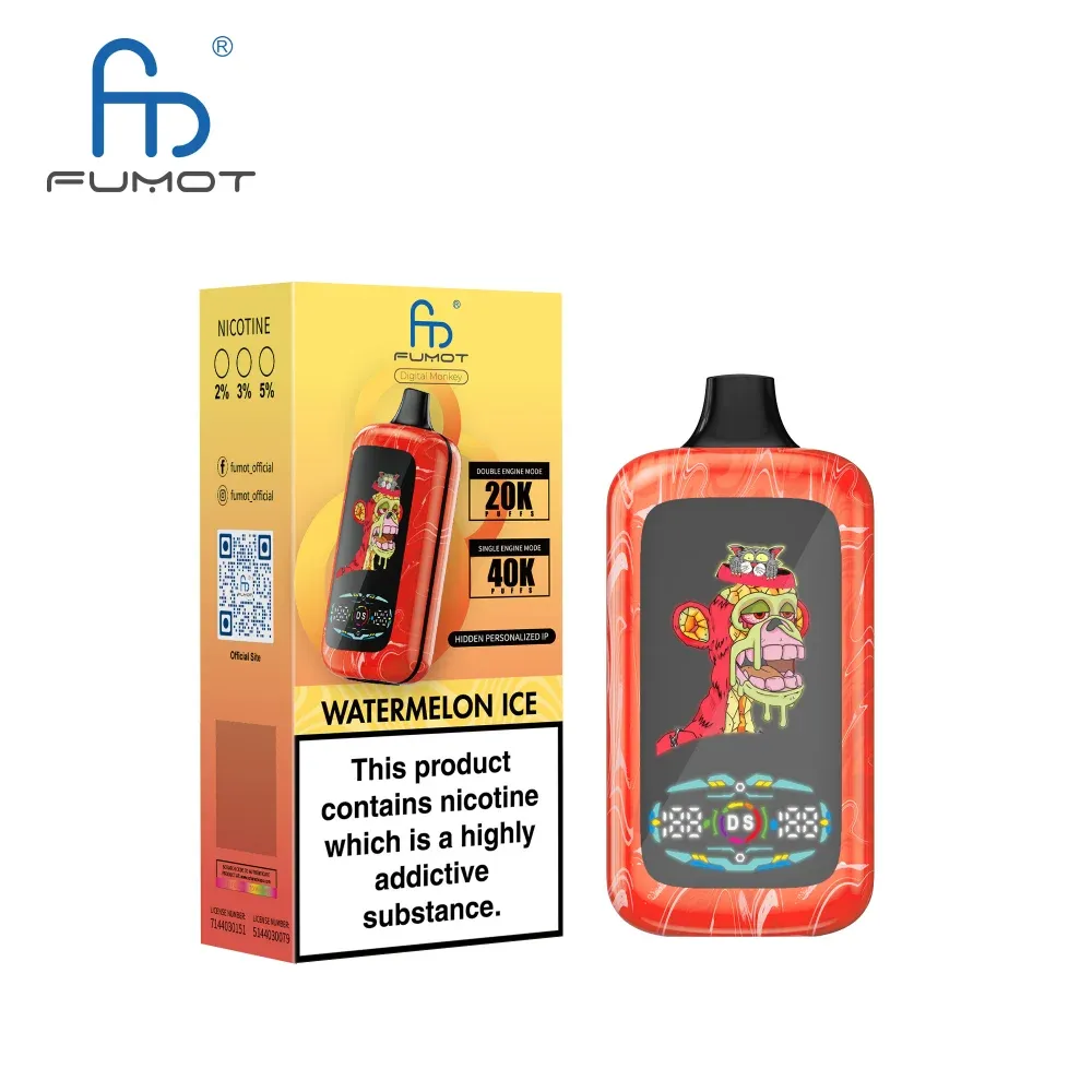 Fumot Digital Monkey 40000 Puffs - Watermelon Ice