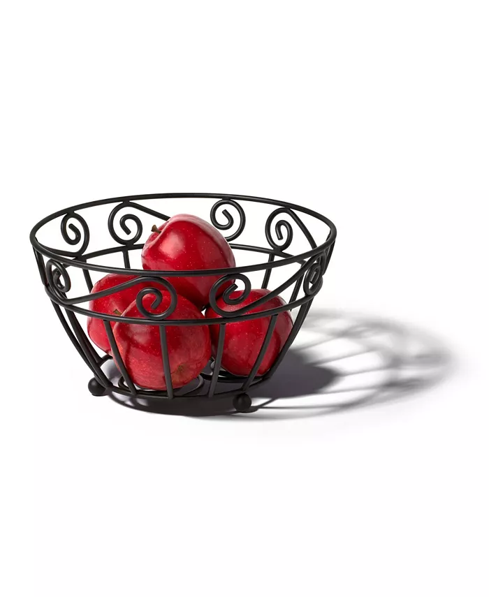 Spectrum Diversified Scroll Fruit Bowl