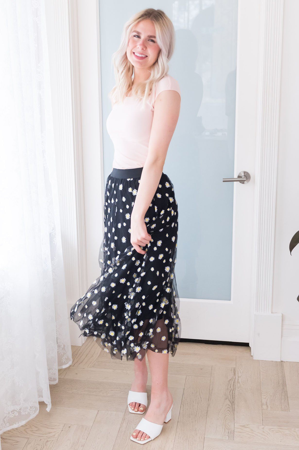 Crazy Daisy Modest Tulle Skirt