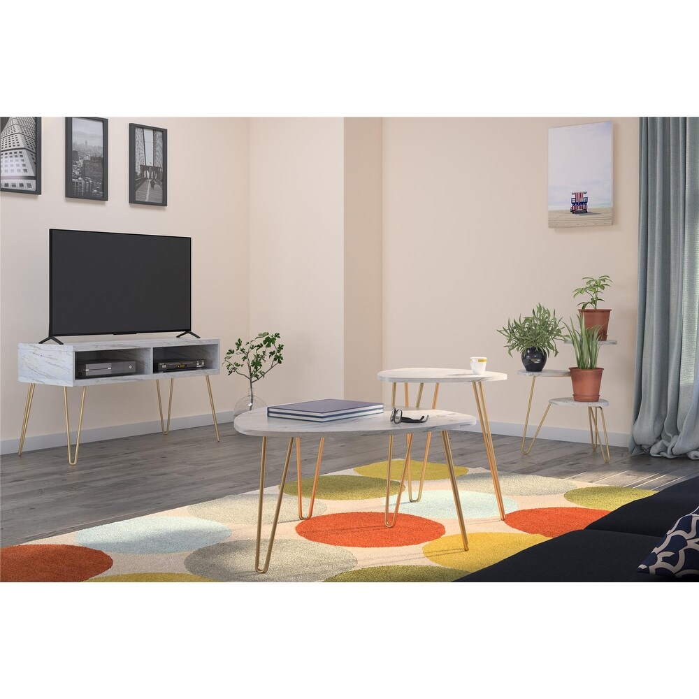 The Novogratz Athena TV Stand for TVs up to 42 inches