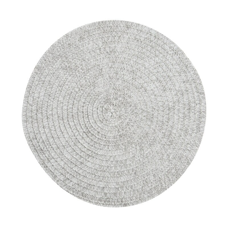 Ray Star Round Woven Vinyl Placemat (Set of 4)  15\