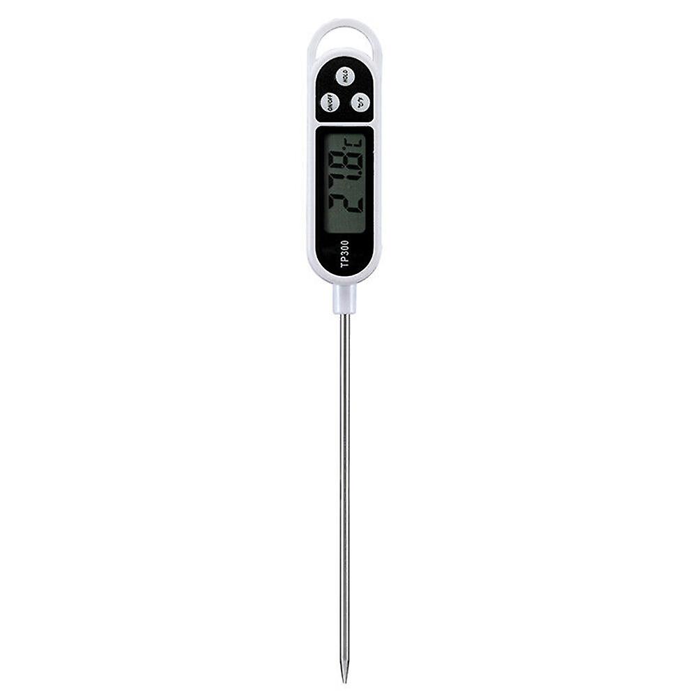 Black and White Tp300 Digital Pen-type Food Thermometer Barbecue Probe Cooking Thermometer