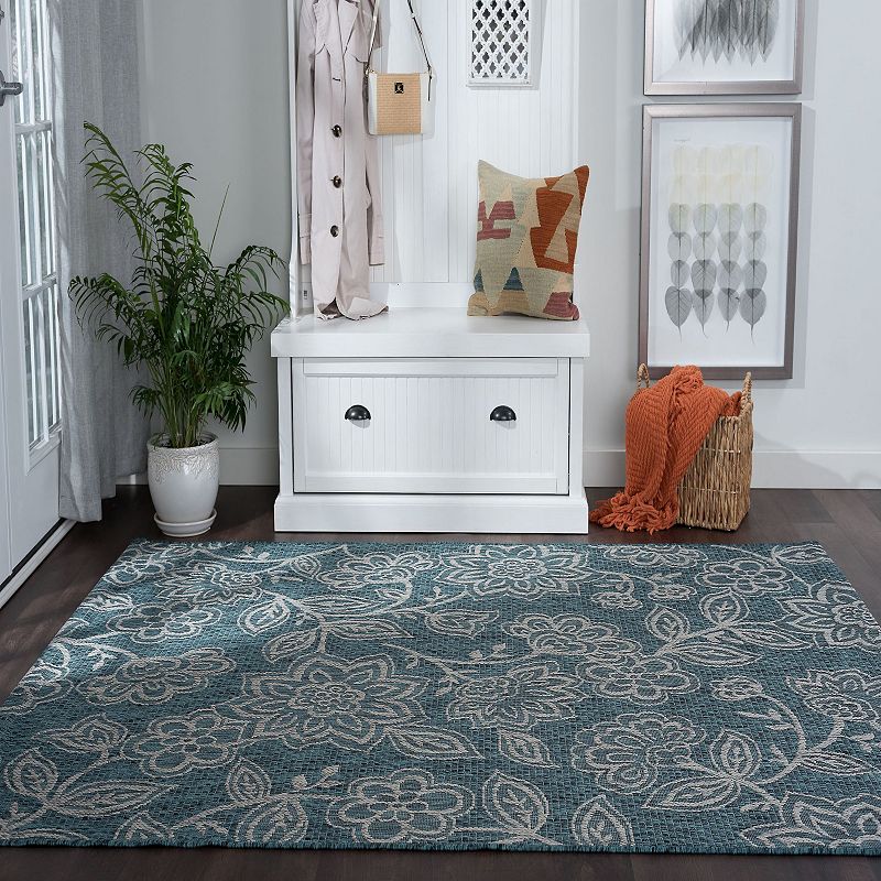 KHL Rugs Veranda Venice Floral Indoor Outdoor Rug