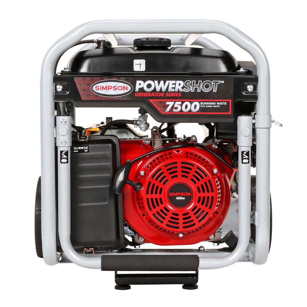 SIMPSON PowerShot Generator Portable 7500W/9375W ;