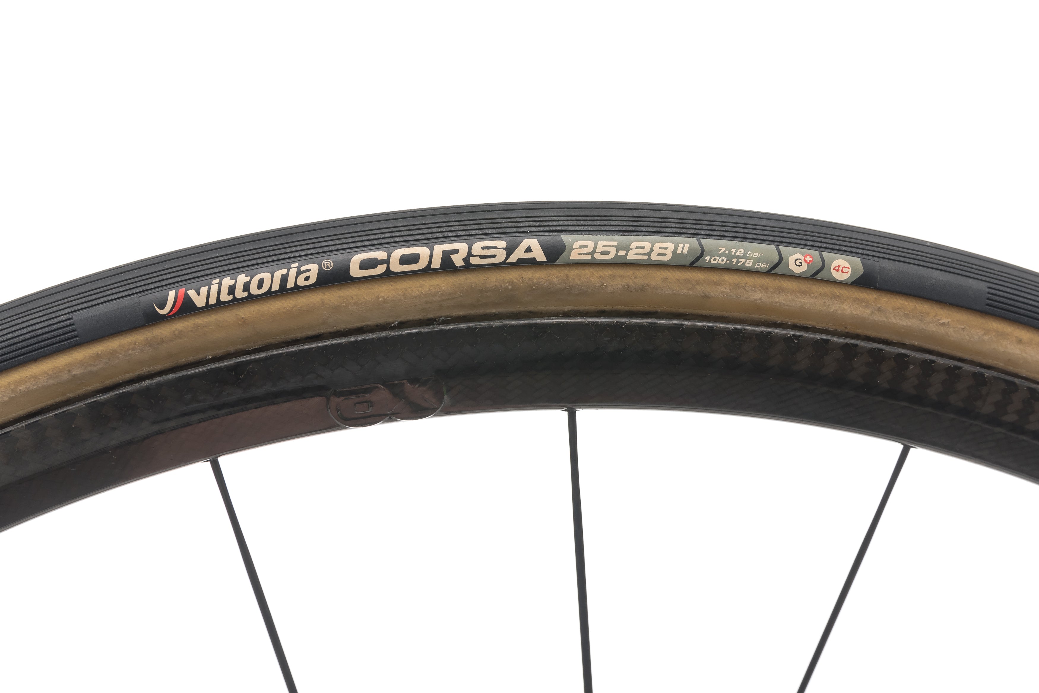 Ax-Lightness Ultra 25T Carbon Tubular 700c Wheelset