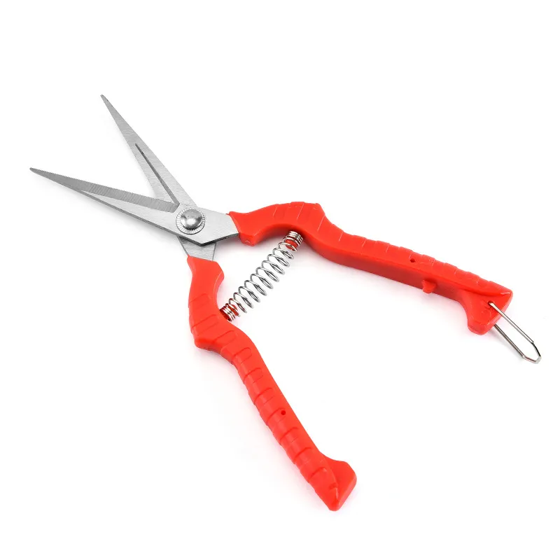 Factory Direct Sale Stainless Steel Garden Shears Pruning Thin Fruit Garden Finishing Shears Tool