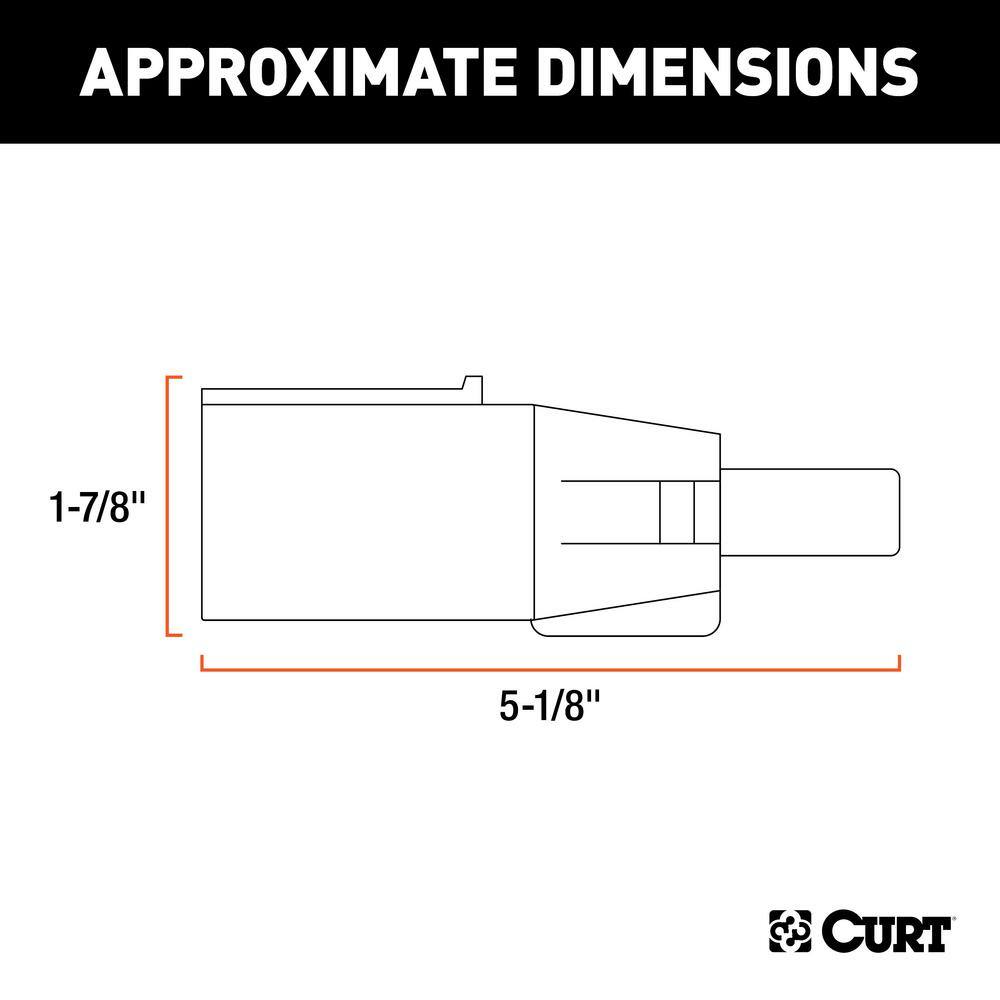 CURT 7-Way RV Blade Connector Tester 58270