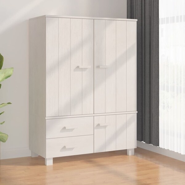 vidaXL Wardrobe HAMAR White 39