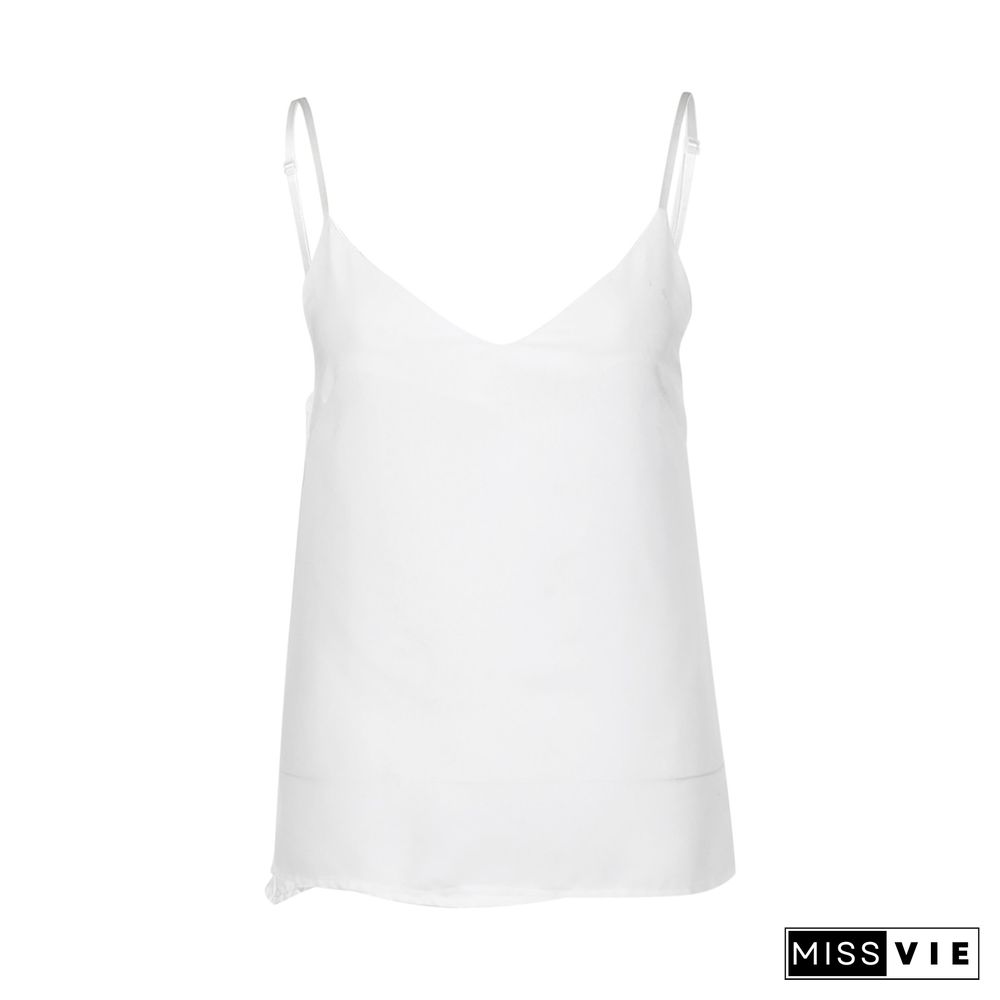 Oversized Sexy Spaghetti Strap Tops Vest Lace Female Camisole Tank Crop Tops Summer Streetwear Sleeveless Top Women Camisole