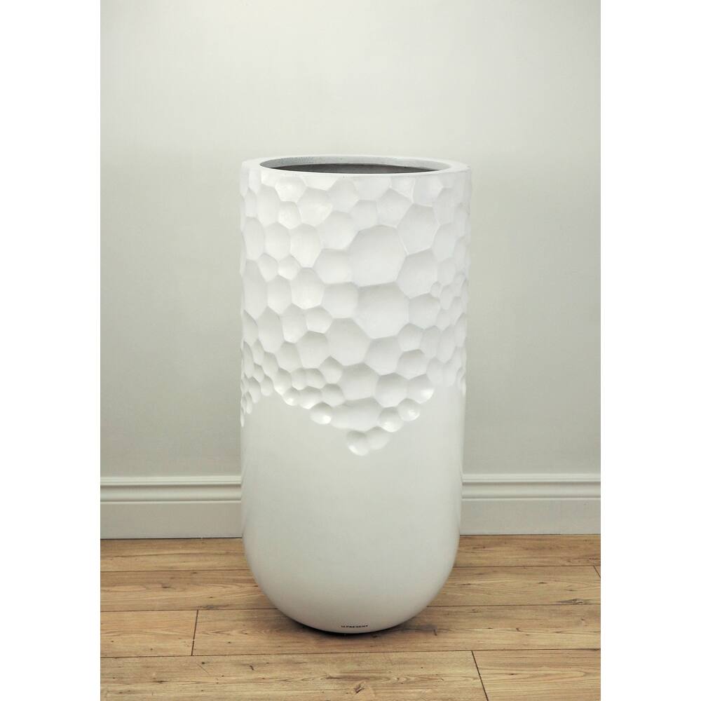 Bubble Planter in Black Matte Finish 36\