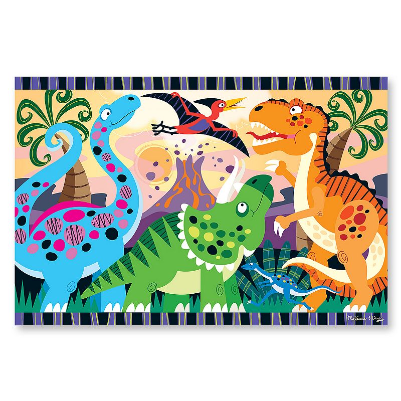 Melissa and Doug 24-pc. Dinosaur Dawn Floor Puzzle