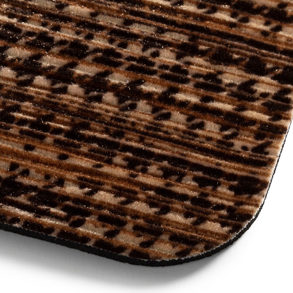 SoHome Smooth Step Houndstooth Machine Washable Utility Mat  24\