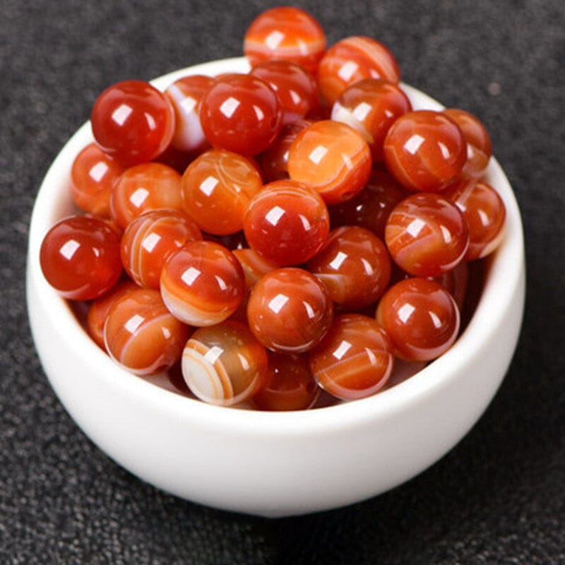 Natural Round Beads Bracelet (40pcs)